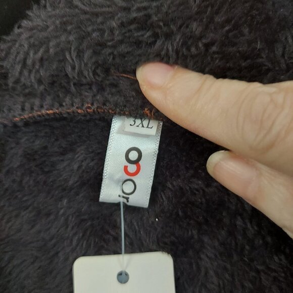 Fashion Mia Order Plus Men's Faux Suede Coat NWT - Picture 12 of 13